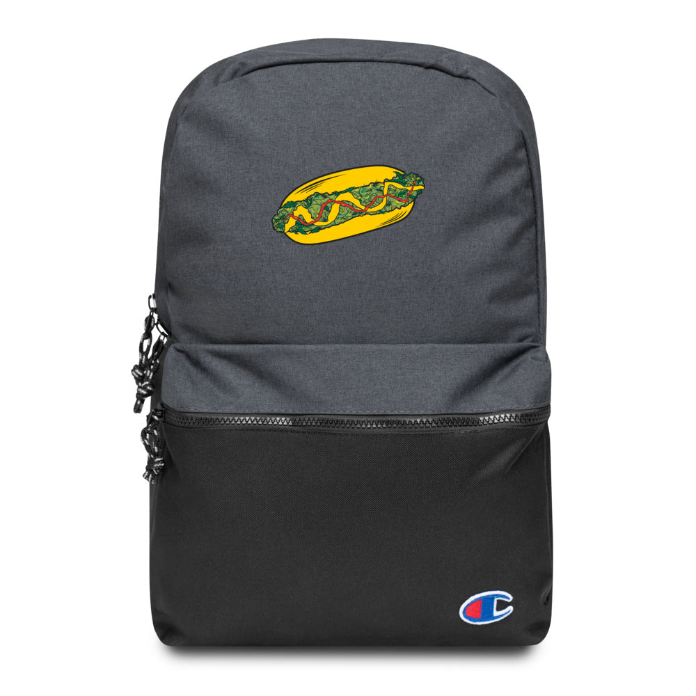 Stoner Hotdog (Embroidered Champion Backpack)