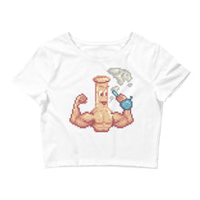 Load image into Gallery viewer, Ripped Bong Pixel (Women’s Crop Top)
