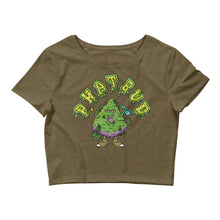Load image into Gallery viewer, Phat Bud Logo (Women’s Crop Top)

