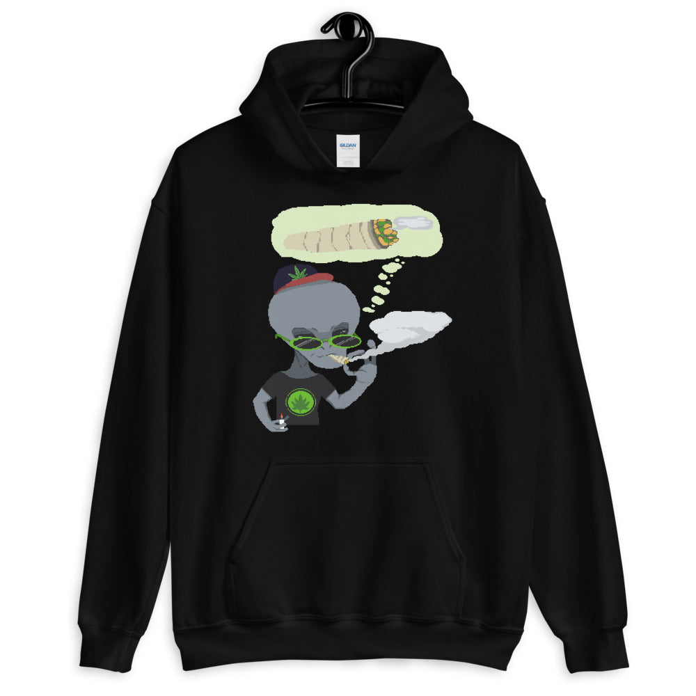 High Thoughts Pixel (Hoodie)